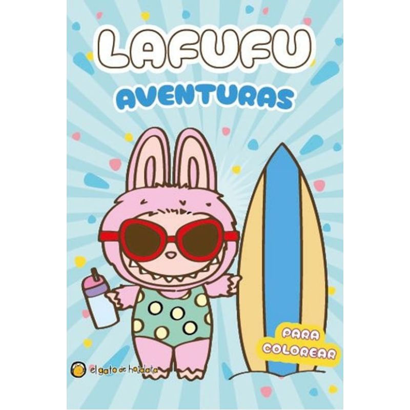 AVENTURAS - MINI LIBROS PARA COLOREAR LAFUFU (Nuevo)