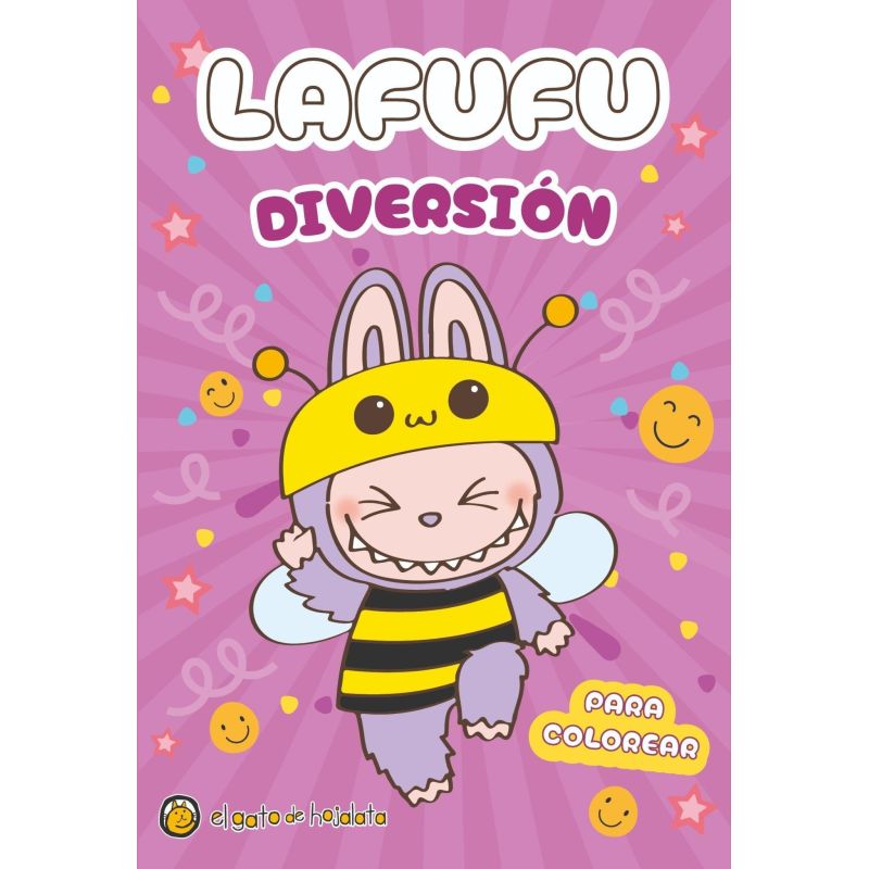 DIVERSION - MINI LIBROS PARA COLOREAR LAFUFU (Nuevo)