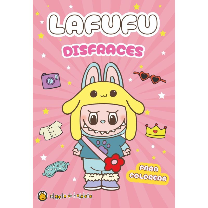 DISFRACES - MINI LIBROS PARA COLOREAR LAFUFU (Nuevo)