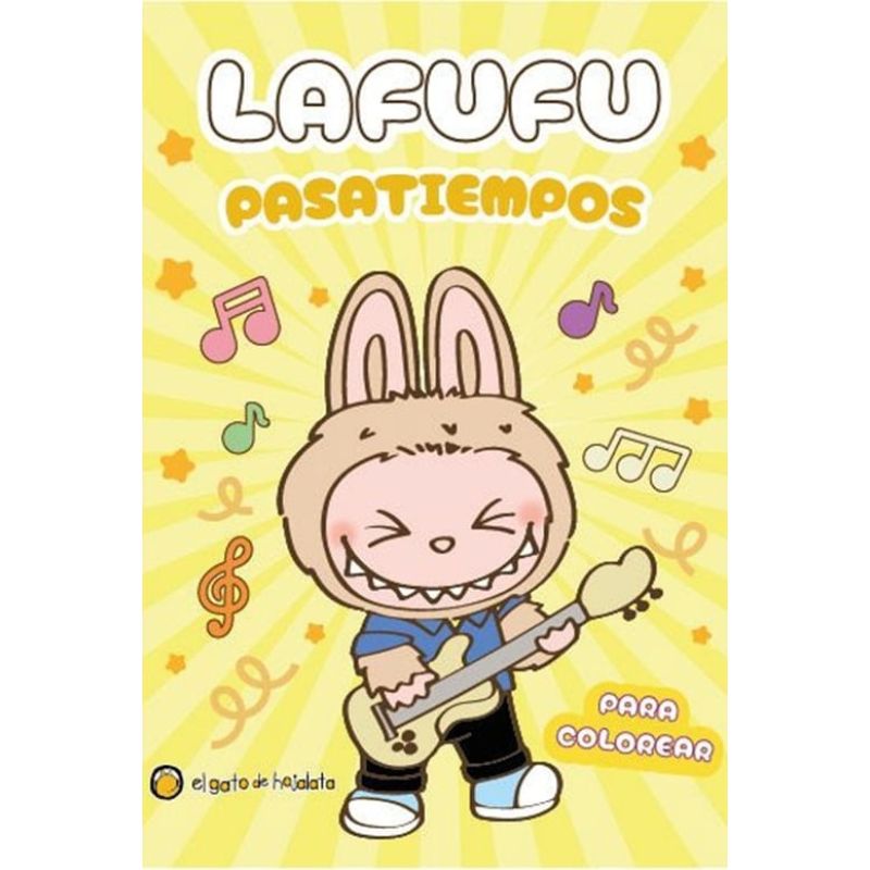 PASATIEMPOS - MINI LIBROS PARA COLOREAR LAFUFU (Nuevo)