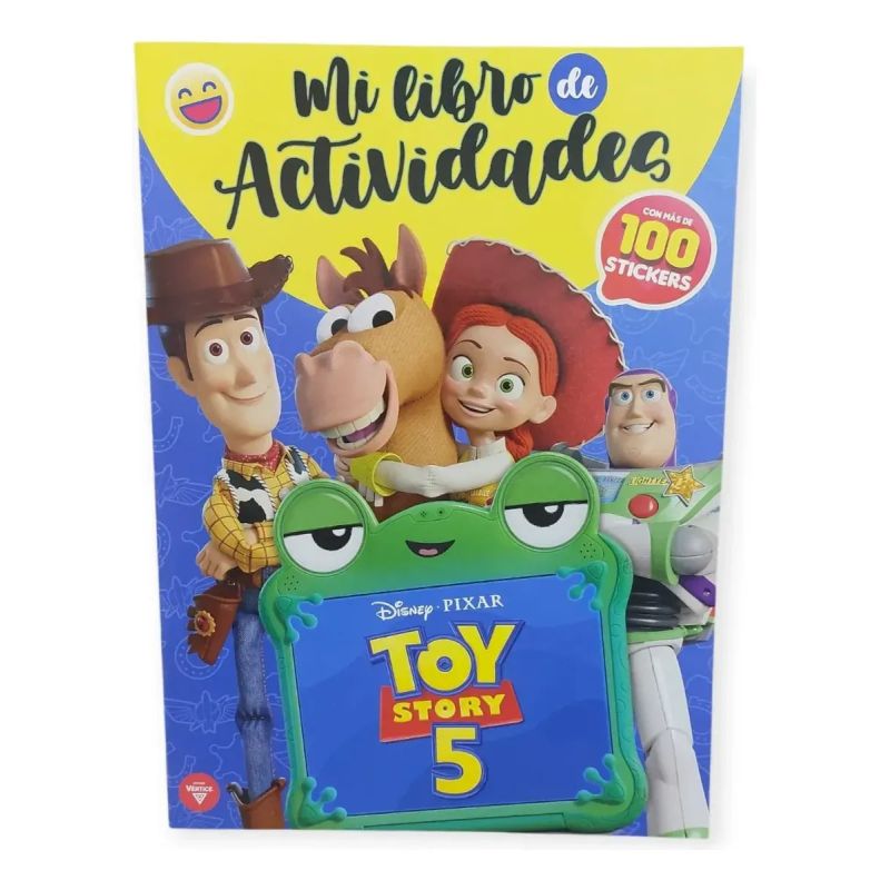 TOY STORY 5 - MI LIBRO DE ACTIVIDADES + 100 STICKERS (Nuevo)