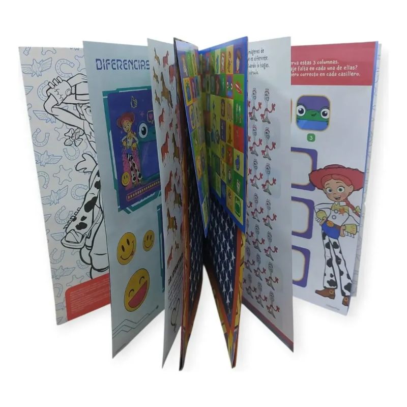TOY STORY 5 - MI LIBRO DE ACTIVIDADES + 100 STICKERS (Nuevo) - Miniatura 2