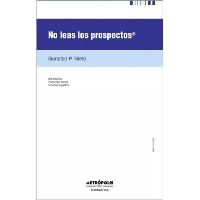 NO LEAS LOS PROSPECTOS (Nuevo)