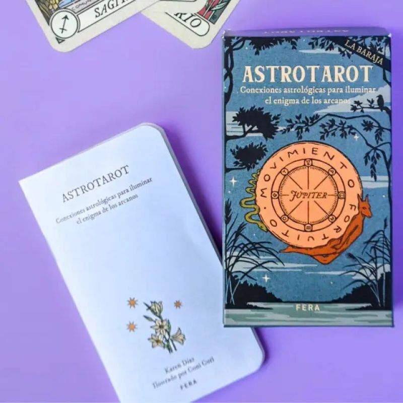 ASTROTAROT, LA BARAJA - CONEXIONES ASTROLOGICAS PARA ILUMINAR EL ENIGMA DE LOS ARCANOS (Nuevo) - Miniatura 2