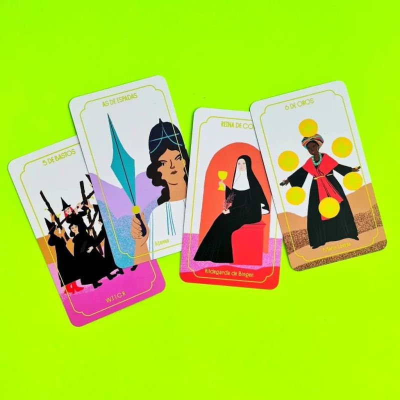 MISTICAS TAROT - BRUJAS, DIOSAS Y OCULTISTAS - BARAJA (Nuevo) - Miniatura 3