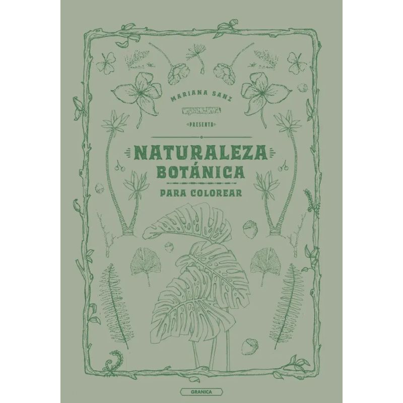 NATURALEZA BOTANICA PARA COLOREAR (Nuevo)