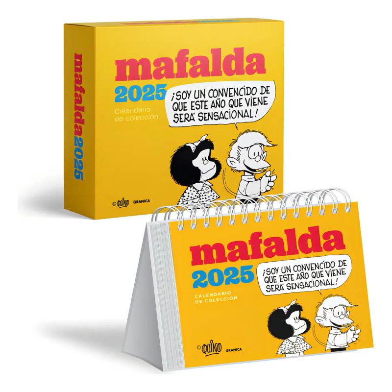 CALENDARIO 2025 MAFALDA DE COLECCION (Nuevo)