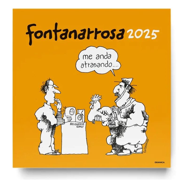 CALENDARIO 2025 FONTANARROSA DE PARED (Nuevo)