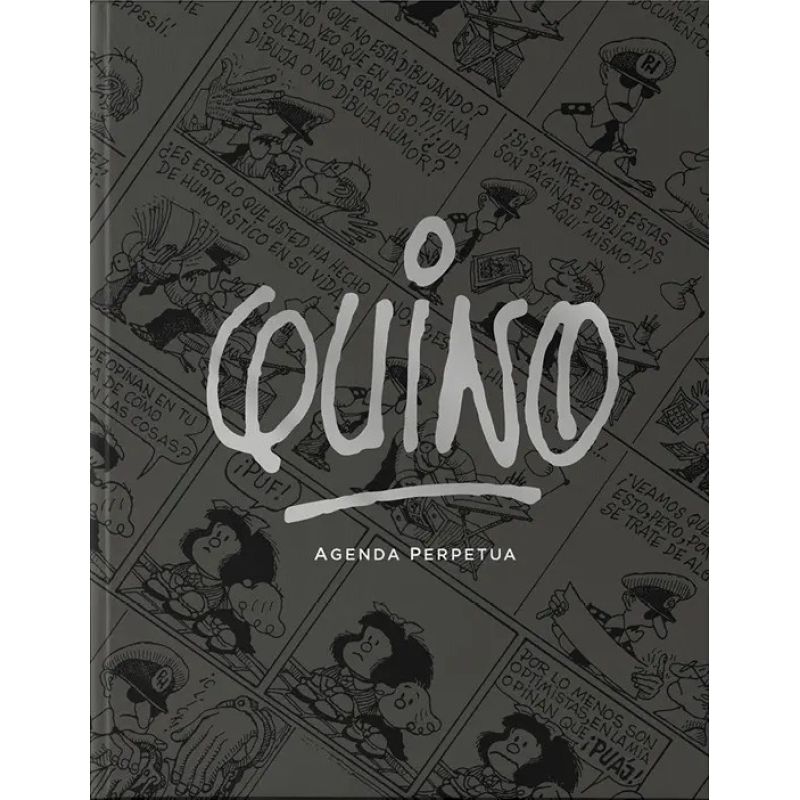AGENDA PERPETUA QUINO - NEGRA - TD (Nuevo)