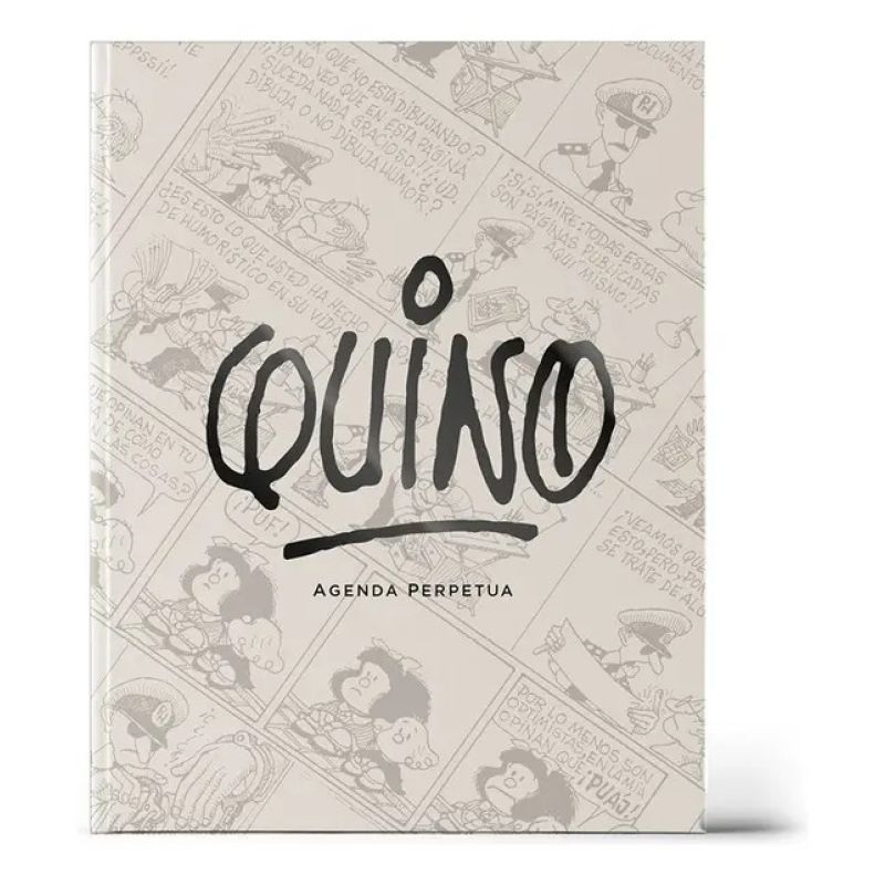 AGENDA PERPETUA QUINO - BEIGE - TD (Nuevo)