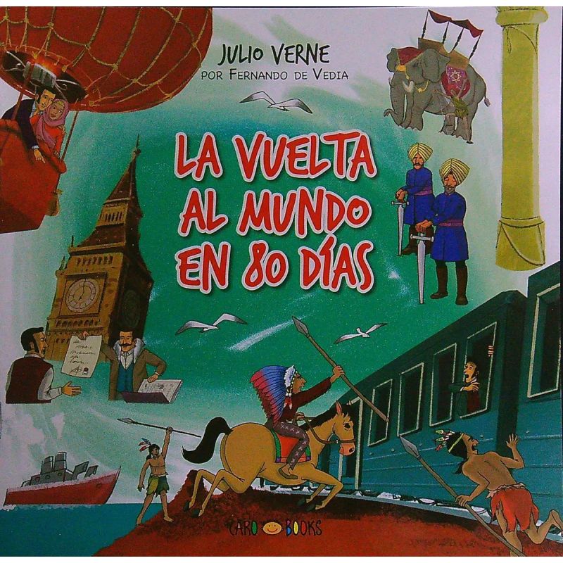 VUELTA AL MUNDO EN 80 DIAS, LA - COLECCION JULIO VERNE (Nuevo)