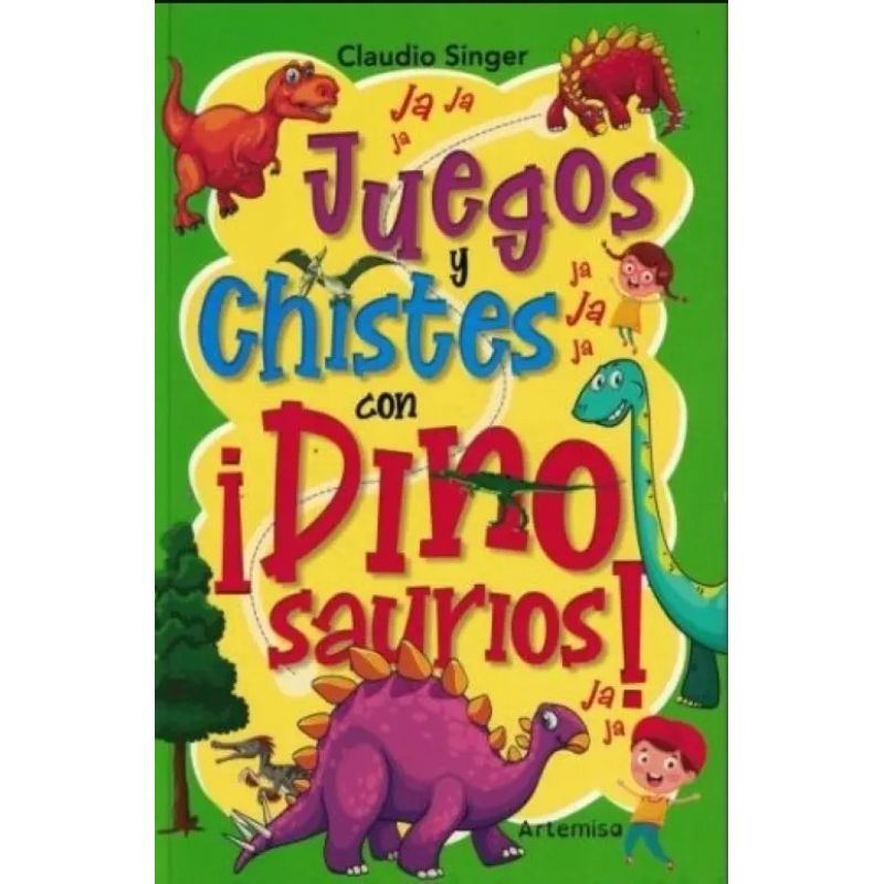 JUEGOS Y CHISTES DE DINOSAURIOS (Nuevo)