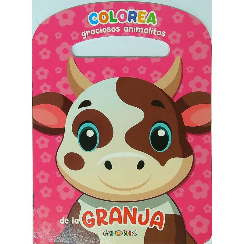 COLOREA GRACIOSOS ANIMALITOS DE LA GRANJA - MANIJITA (Nuevo)