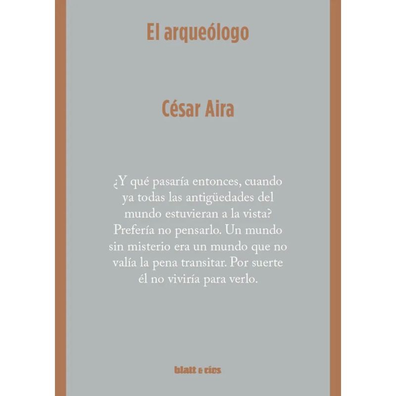 ARQUEOLOGO, EL (Nuevo)