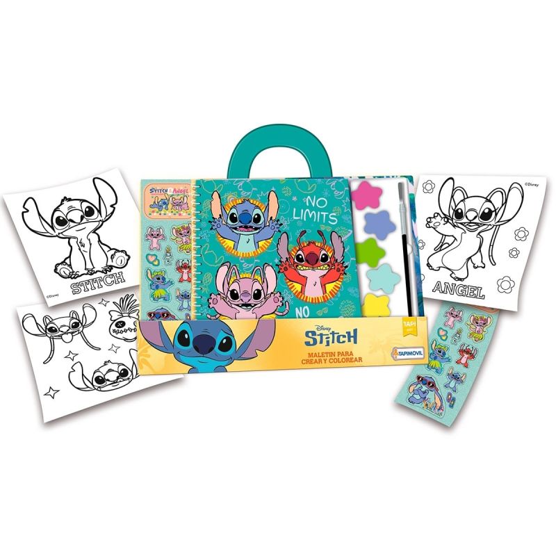 MALETIN CREAR Y COLOREAR - STITCH (Nuevo)