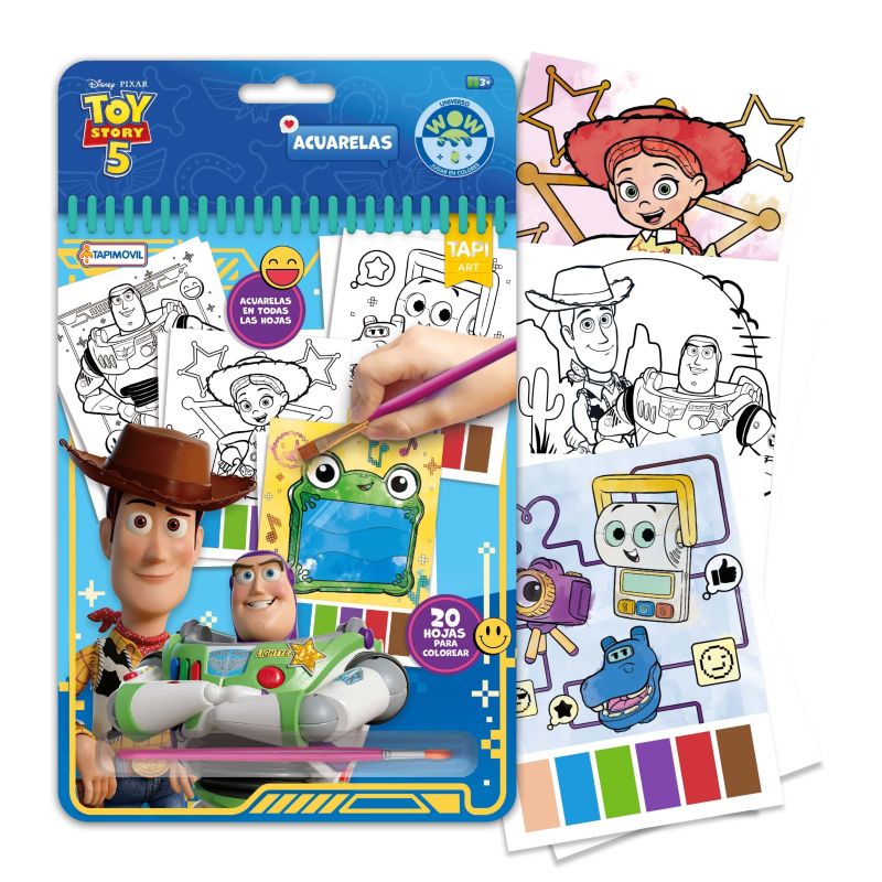 TOY STORY 5 - ACUARELAS WOW (Nuevo)