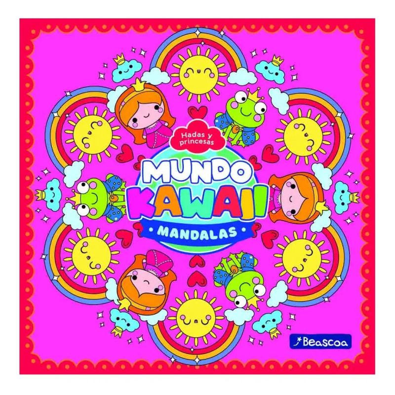 MUNDO KAWAII - HADAS Y PRINCESAS - MIS PRIMEROS MANDALAS (Nuevo)