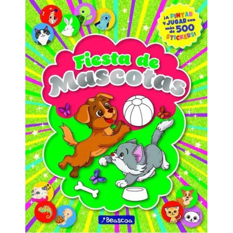 FIESTA DE MASCOTAS - FIESTA DE STICKERS +500 (Nuevo)
