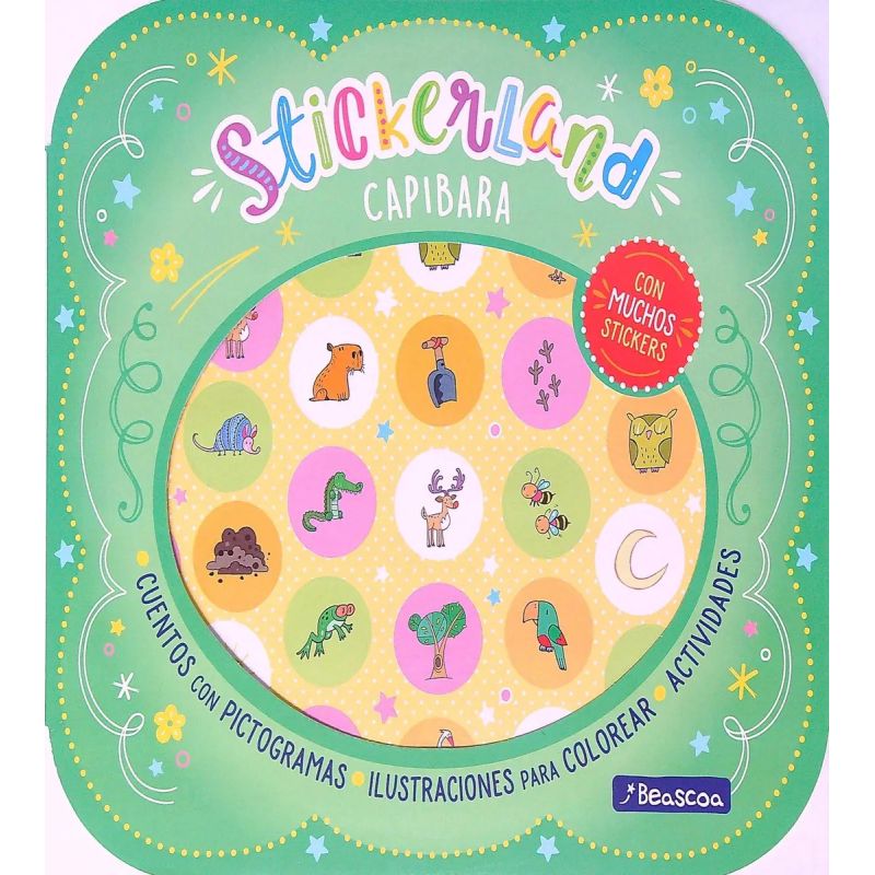 STICKERLAND - CAPIBARA (Nuevo)
