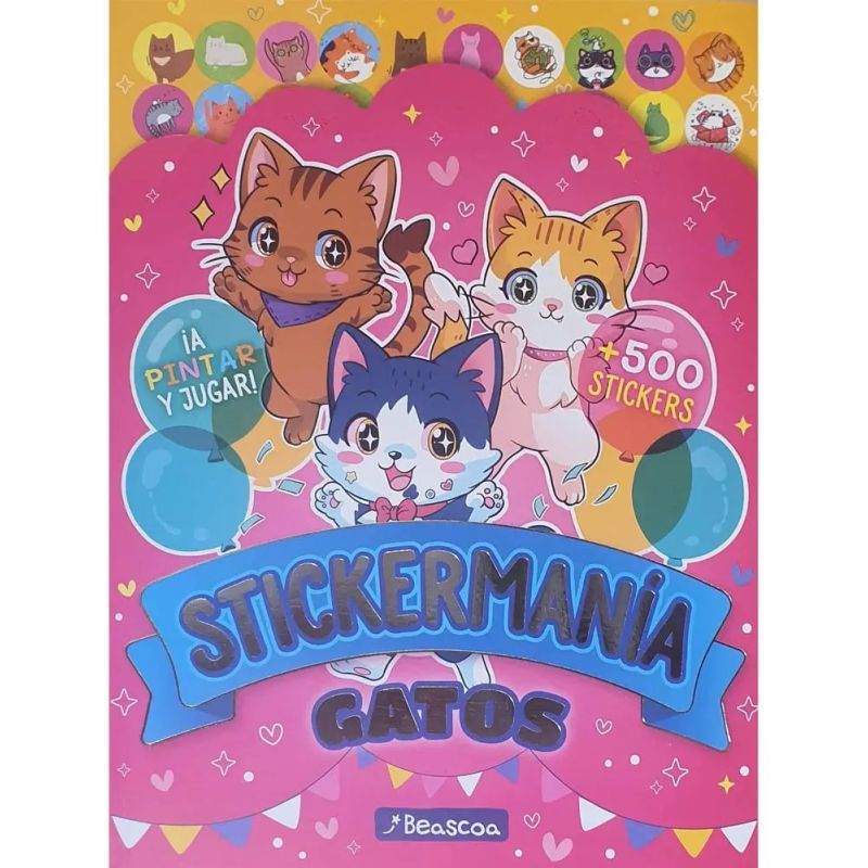 STICKERMANIA - GATOS (Nuevo)