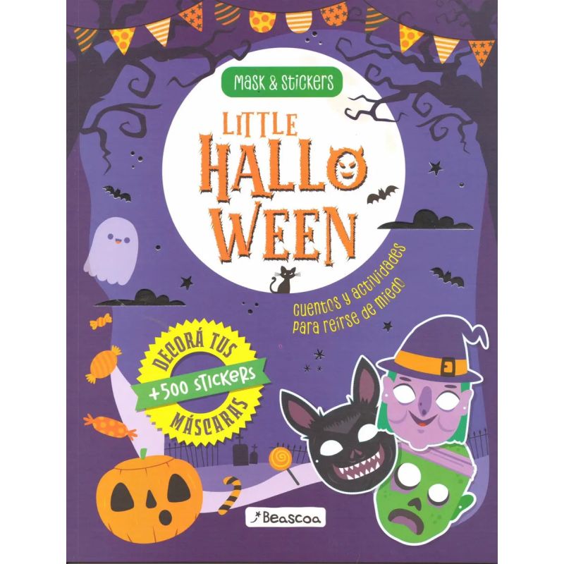 LITTLE HALLOWEEN - MASK &amp; STICKERS (Nuevo)