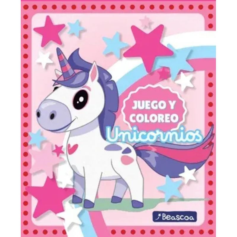 BLOCK PARA COLOREAR - UNICORNIOS (Nuevo)