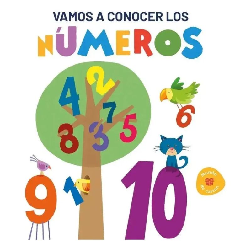 VAMOS A CONOCER LOS NUMEROS - MUNDO DE CARTON (Nuevo)