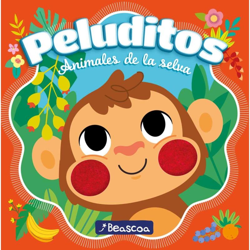 ANIMALES DE LA SELVA - PELUDITOS (Nuevo)