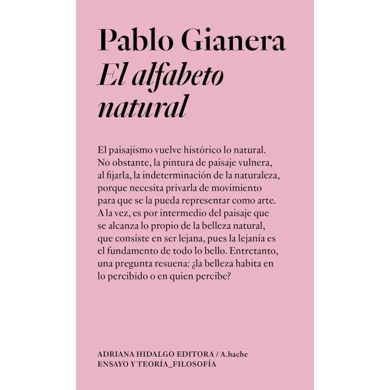 ALFABETO NATURAL, EL (Nuevo)