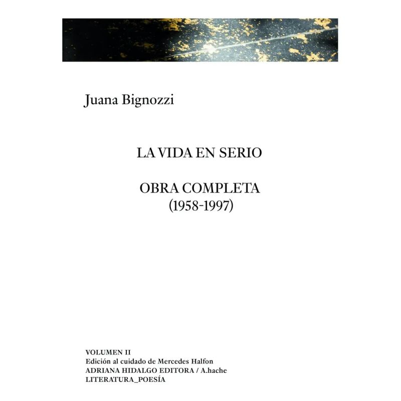 VIDA EN SERIO, LA - OBRA COMPLETA (1958-1997) - VOL 2 (Nuevo)
