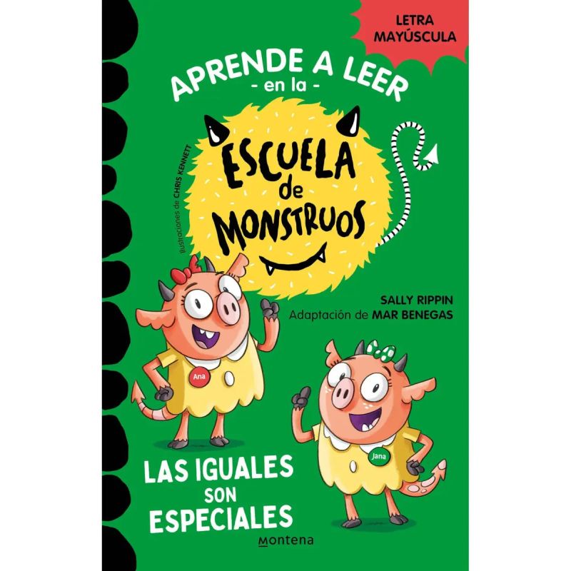 IGUALES SON ESPECIALES, LAS - APRENDE A LEER EN LA ESCUELA DE MONSTRUOS 3 - MAYUSCULA (Nuevo)