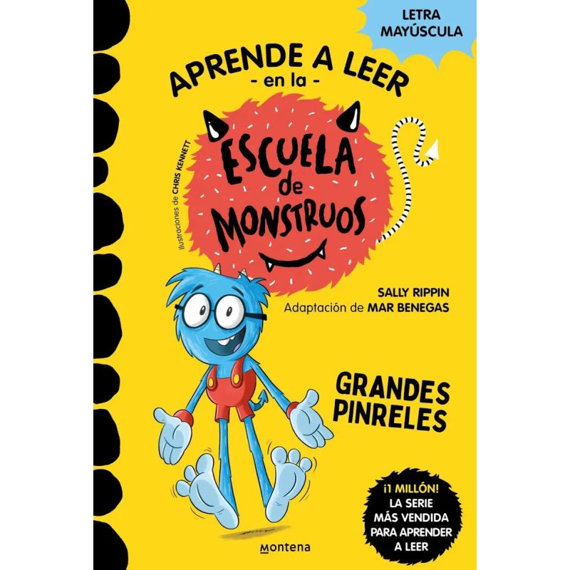 GRANDES PINRELES - APRENDE A LEER EN LA ESCUELA DE MONSTRUOS 4 - MAYUSCULA (Nuevo) - Miniatura 2
