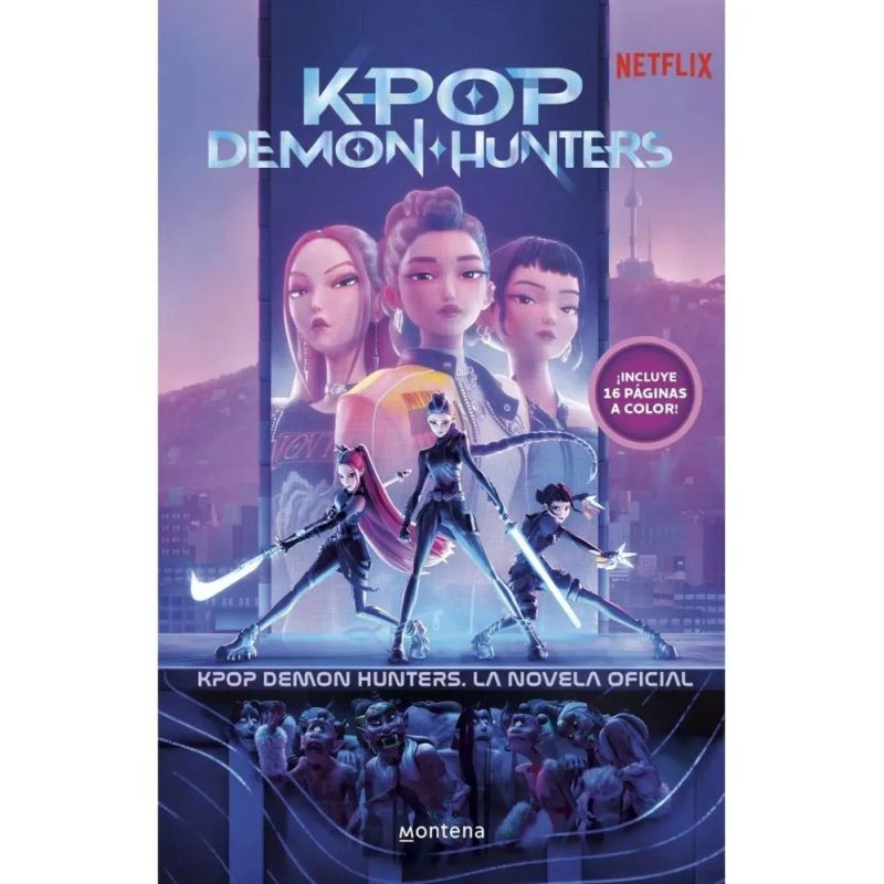KPOP DEMON HUNTERS - NOVELA OFICIAL - NETFLIX (Nuevo)