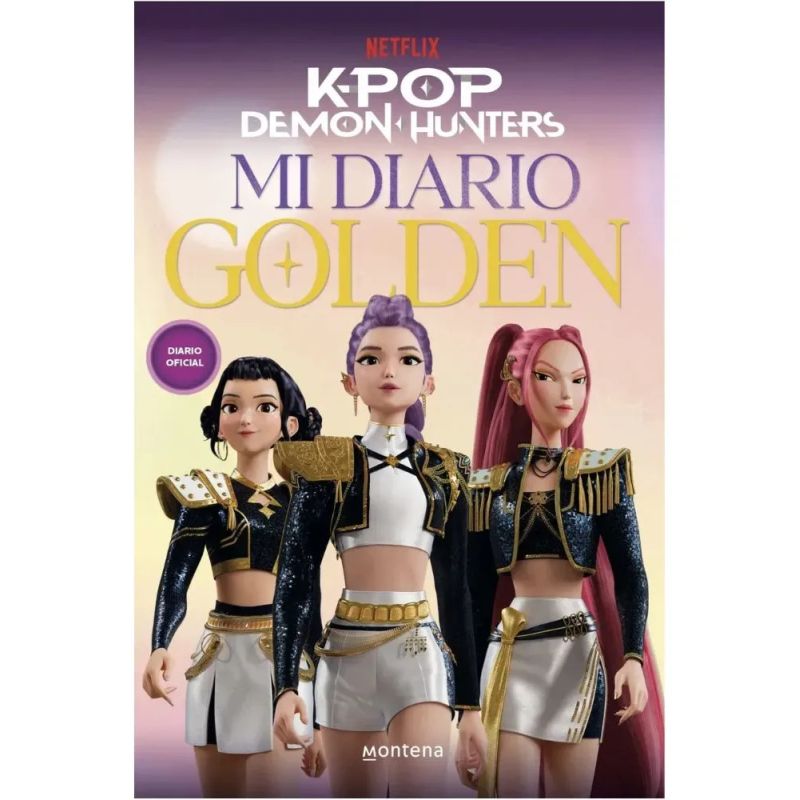 KPOP DEMON HUNTERS - MI DIARIO GOLDEN (Nuevo)
