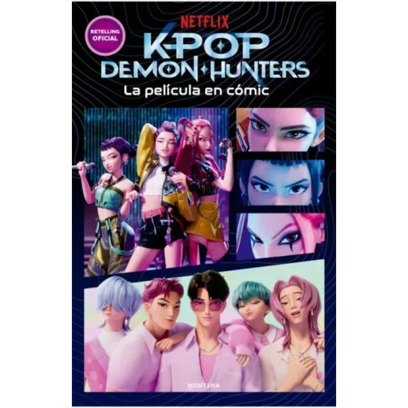 KPOP DEMON HUNTERS - LA PELICULA EN COMIC - NETFLIX (Nuevo)
