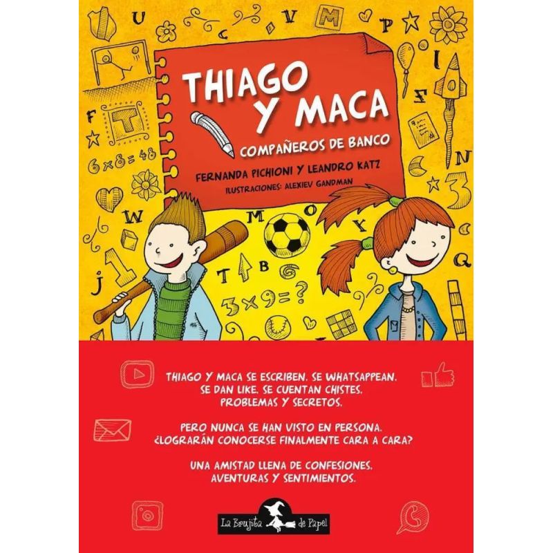 PACK THIAGO Y MACA - 3 LIBROS - SAGA COMPLETA (Nuevo)