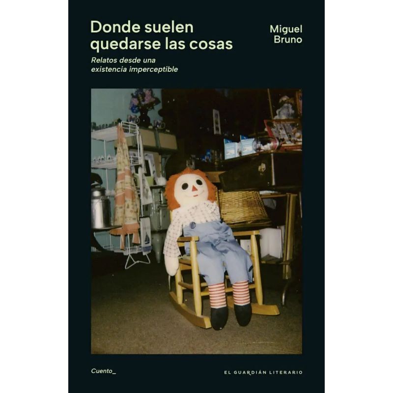 DONDE SUELEN QUEDARSE LAS COSAS - RELATOS DESDE UNA EXISTENCIA IMPERCEPTIBLE (Nuevo)