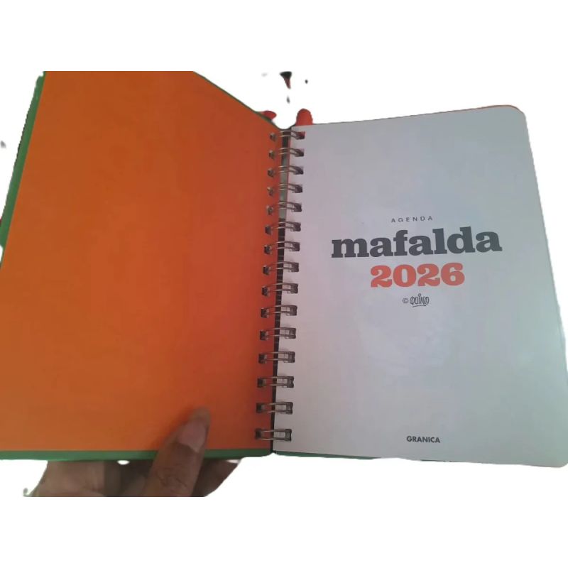 AGENDA 2026 MAFALDA ANILLADA MODULOS VERDE - TD (Nuevo) - Miniatura 5