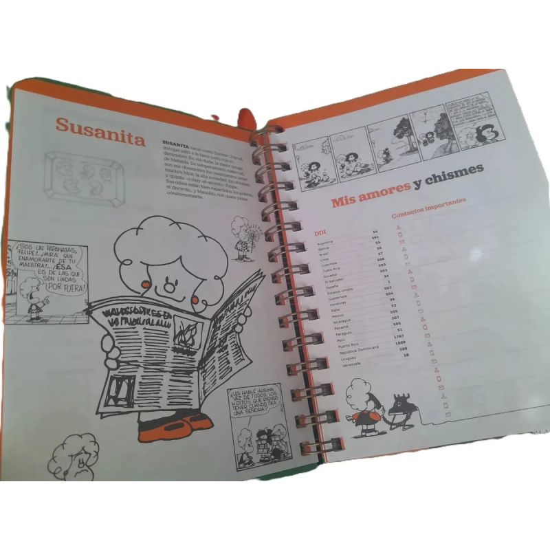 AGENDA 2026 MAFALDA ANILLADA MODULOS VERDE - TD (Nuevo) - Miniatura 10
