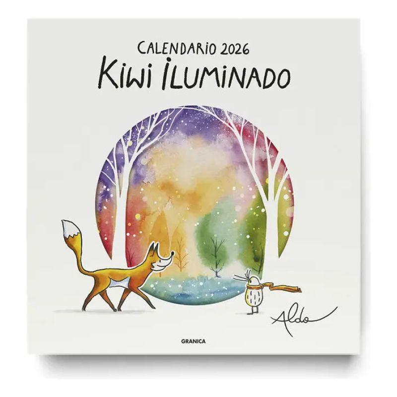 CALENDARIO DE PARED 2026 KIWI ILUMINADO (Nuevo)