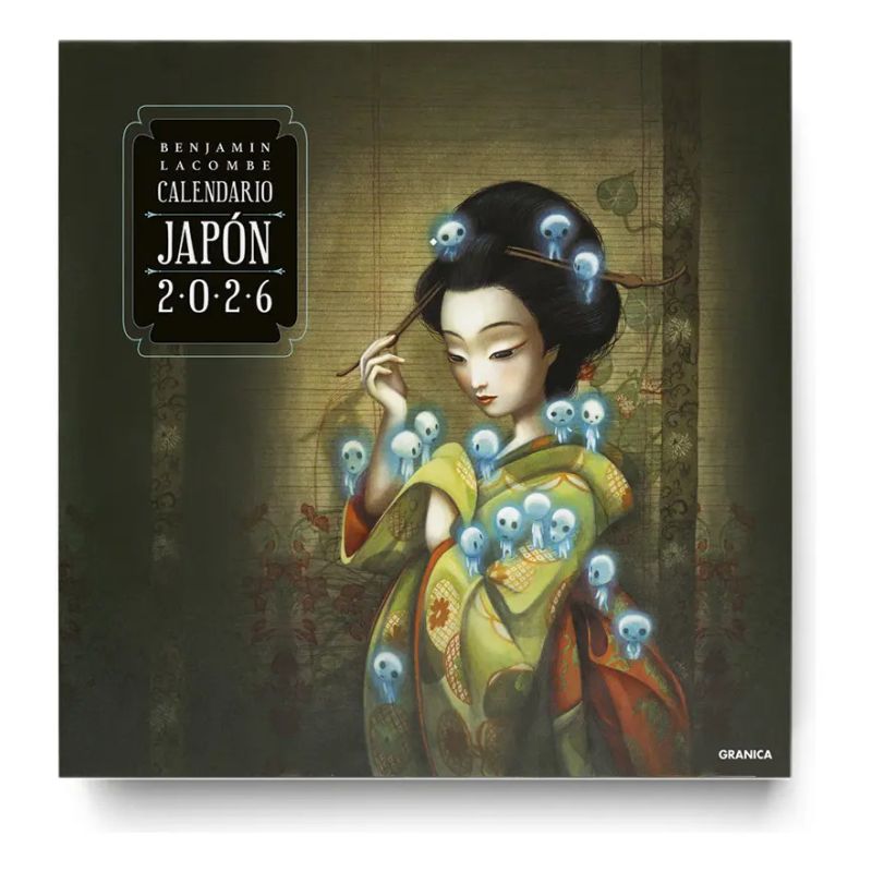 CALENDARIO DE PARED 2026 BENJAMIN LACOMBE JAPON (Nuevo)