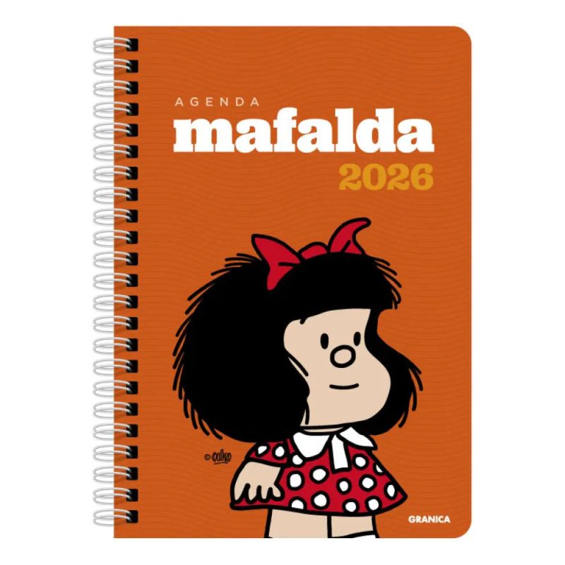 AGENDA 2026 MAFALDA DIA POR PAGINA XL - TD (Nuevo)