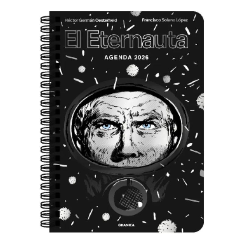 AGENDA 2026 ETERNAUTA ANILLADA PLATA - TD (Nuevo)