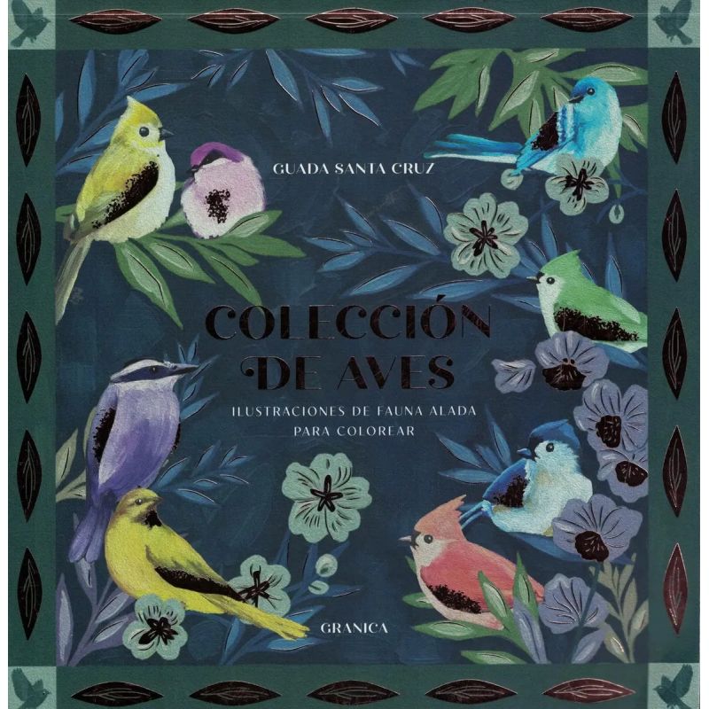 COLECCION DE AVES - ILUSTRACIONES DE FAUNA ALADA PARA COLOREAR (Nuevo) - Miniatura 2