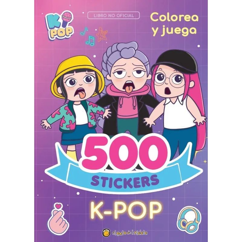 K-POP - 500 STICKERS (Nuevo)