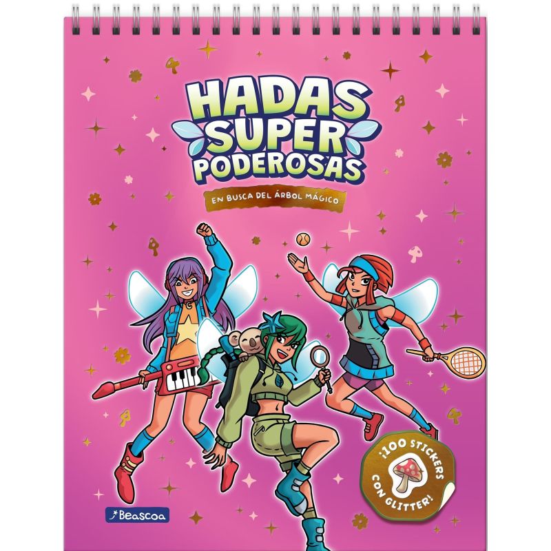 HADAS SUPERPODEROSAS EN BUSCA DEL ARBOL MAGICO - STICKERBLOCKS (Nuevo)