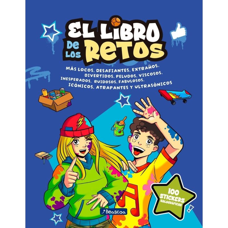 LIBRO DE LOS RETOS, EL - STICKERBLOCKS (Nuevo)
