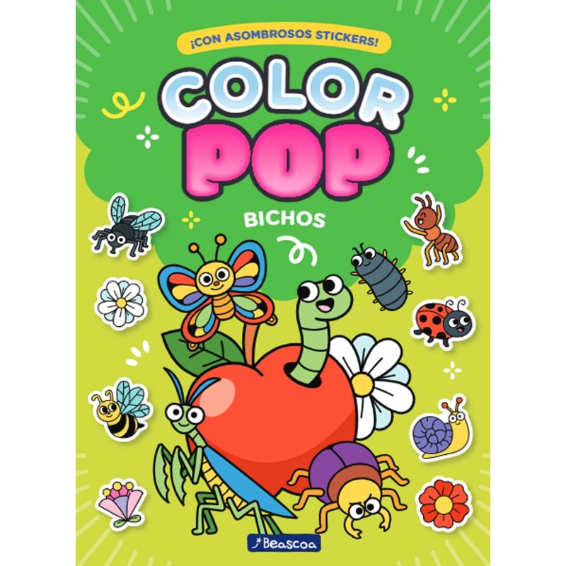 COLOR POP - BICHOS - CON ASOMBROSOS STICKERS (Nuevo)