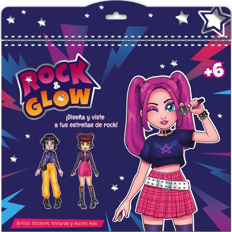 ROCK &amp; GLOW - DISEÑA Y VISTE A TUS ESTRELLAS DE ROCK (Nuevo)