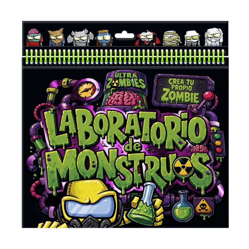 ULTRAZOMBIES - LABORATORIO DE MONSTRUOS - CREA TU PROPIO ZOMBI (Nuevo)